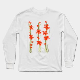Oil flowers Long Sleeve T-Shirt